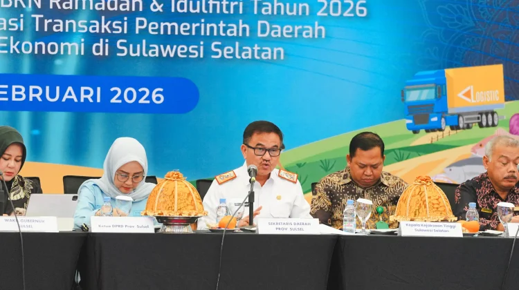 Sekda Sulsel Paparkan 11 Poin Strategis HLM TPID–TP2DD